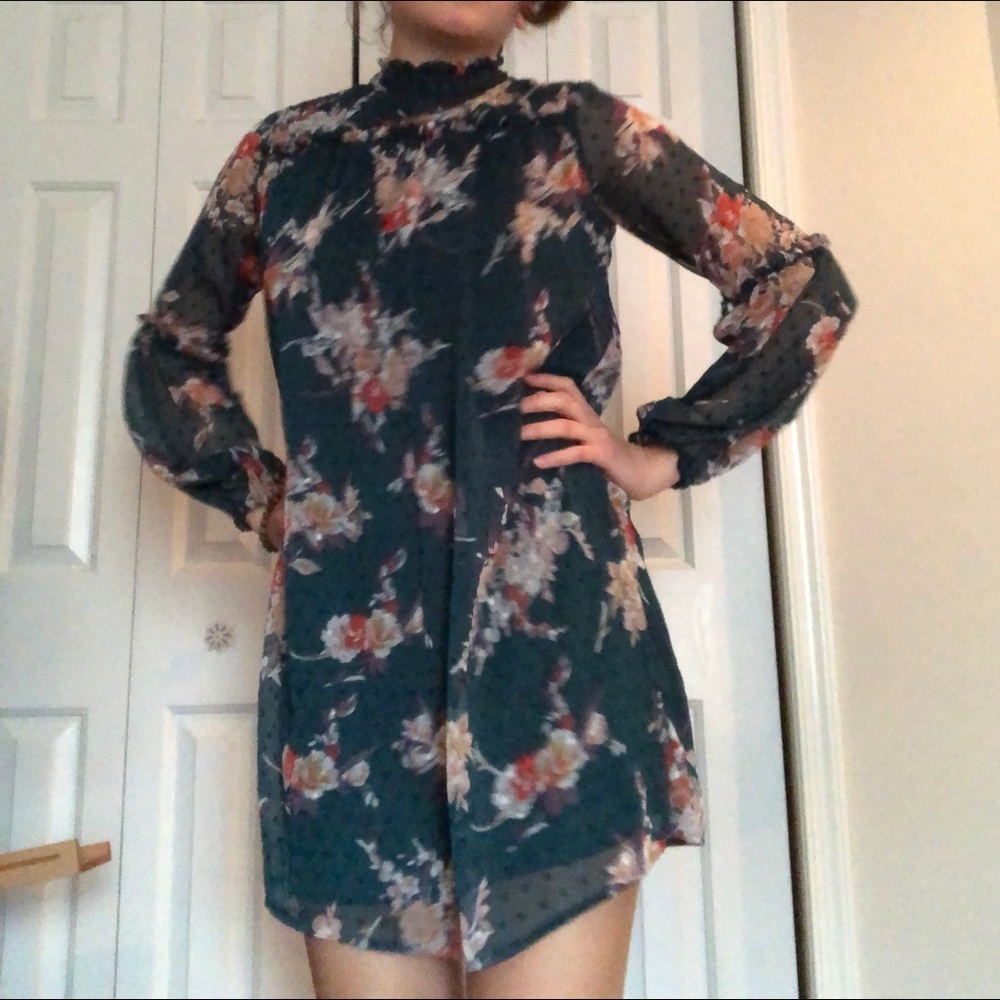 Long sleeved dress